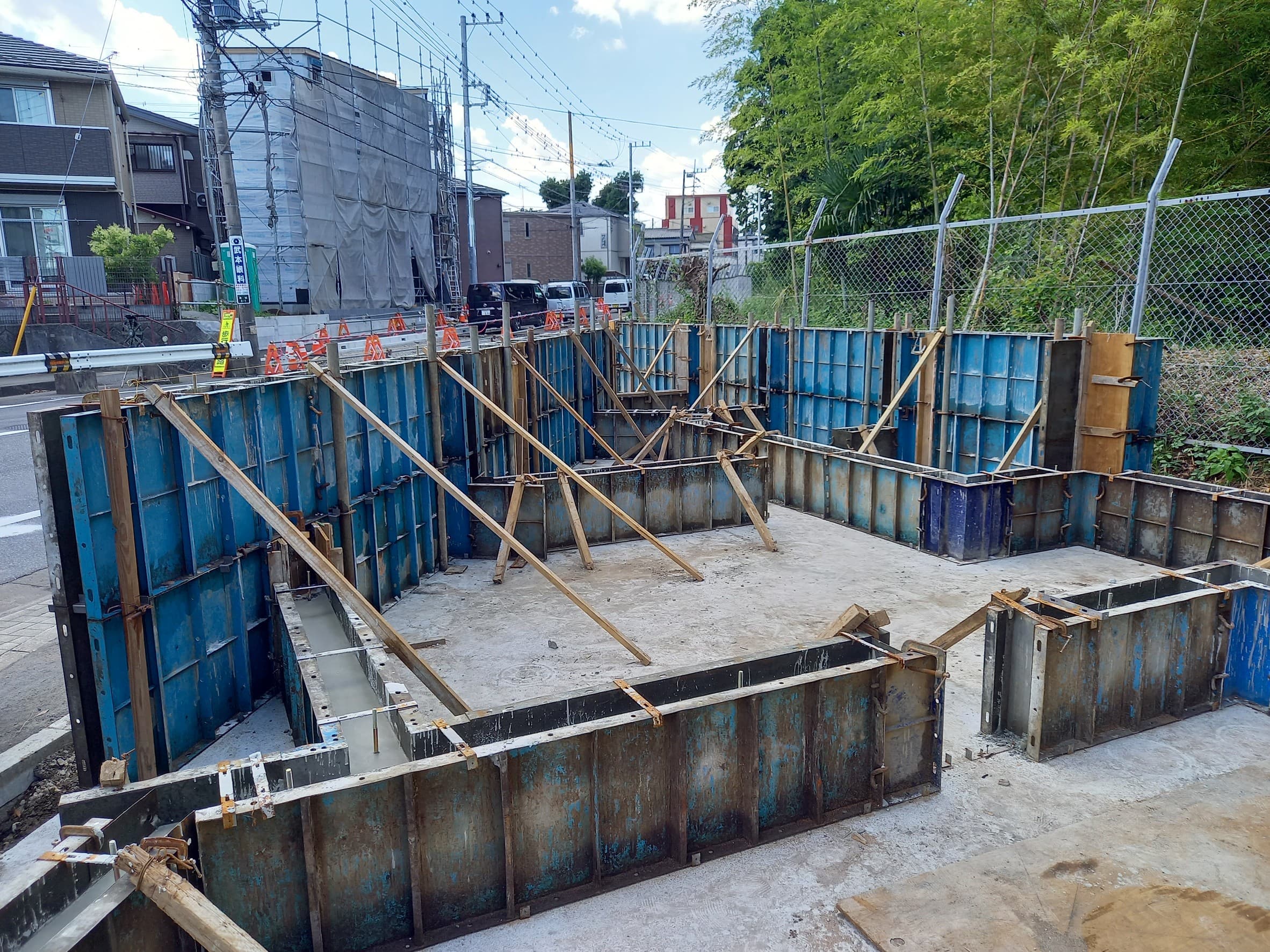 特殊基礎・深基礎の施工例