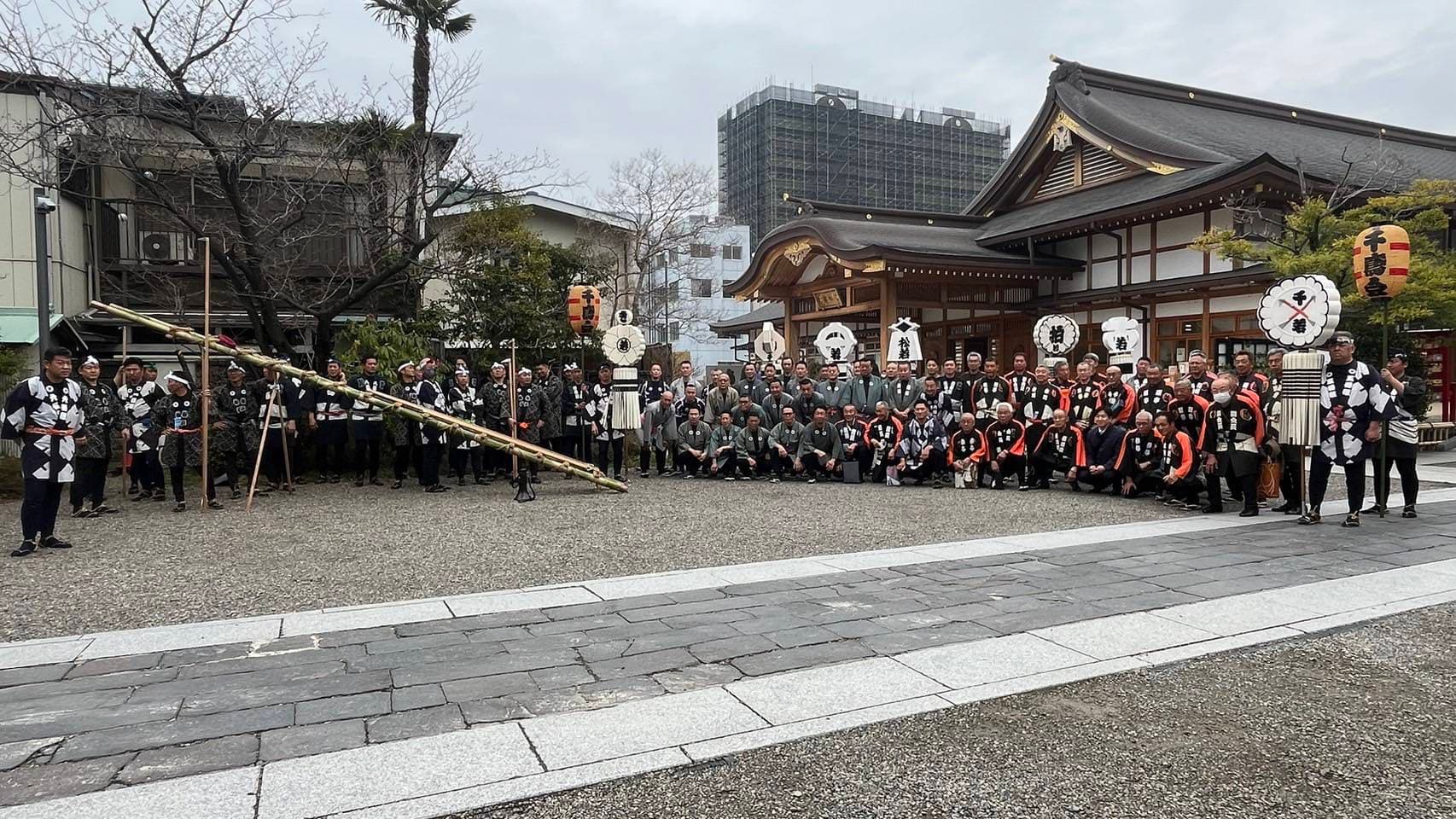 千葉市鳶伝統文化保存会での活動写真
