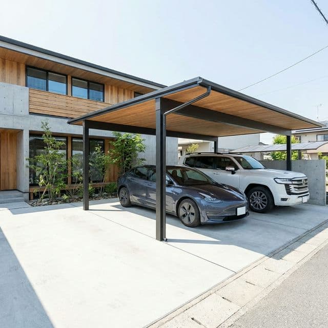 駐車場・カーポートの施工例